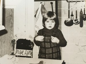 Alone in the kitchen